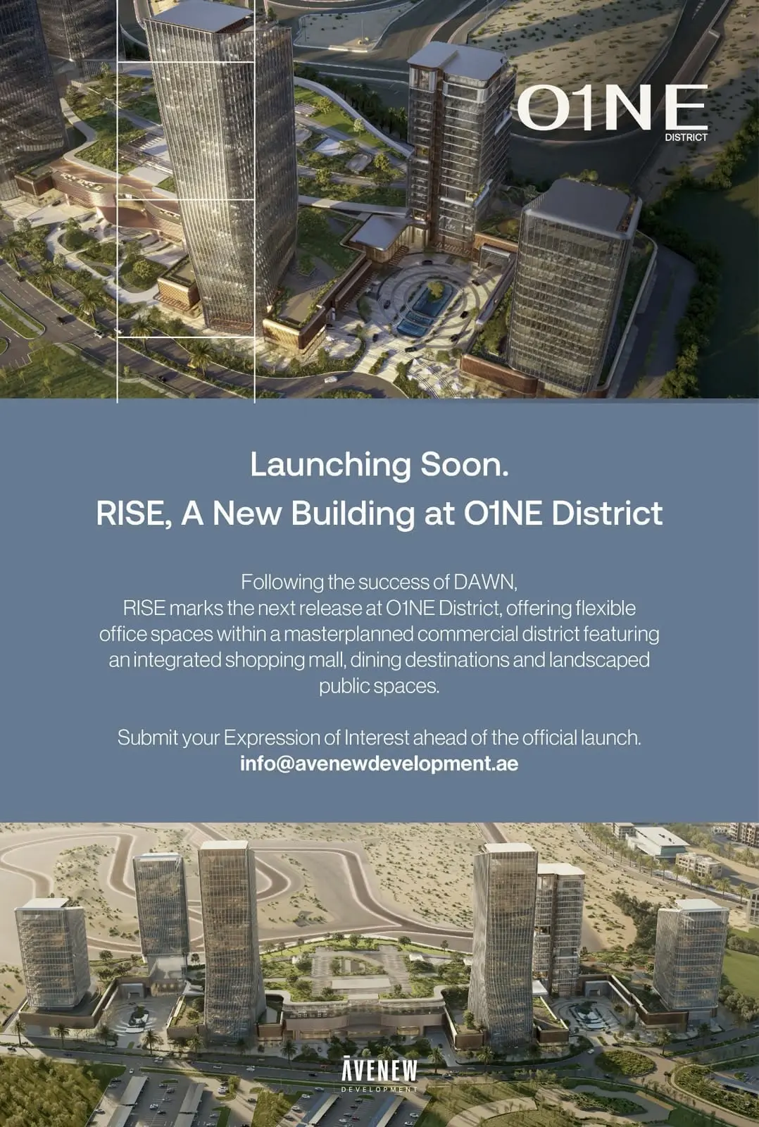 Avenew Properties 开发的 RISE,位于 Motor City