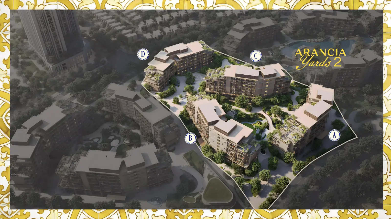 Arancia Yards 2 masterplan, City of Arabia