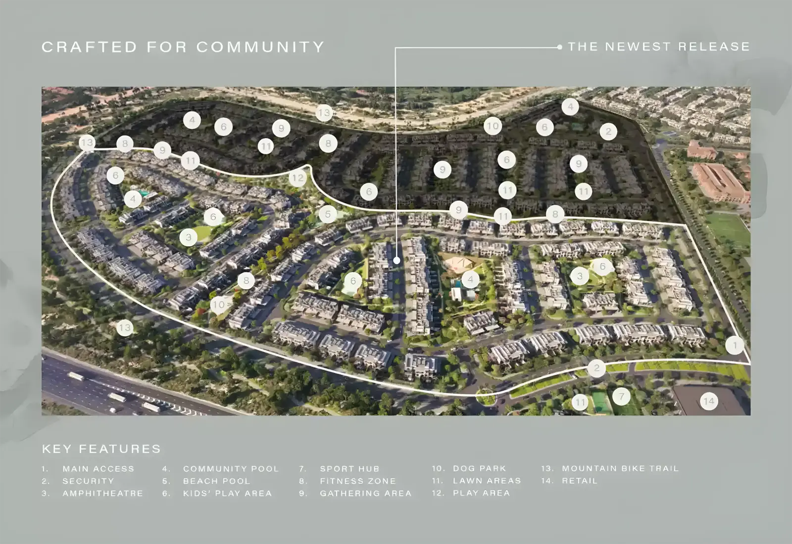 La Tilia at Villanova 2 masterplan, Villanova
