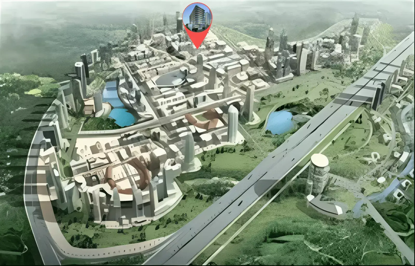 Dusit Rijas Residence masterplan, Majan