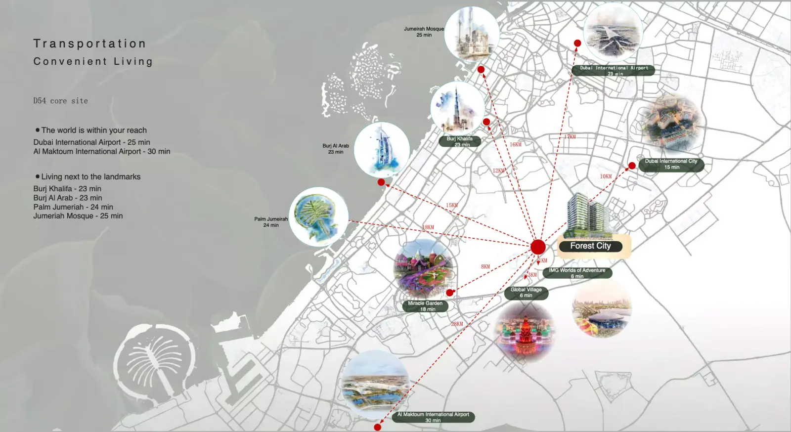 Forest City Tower masterplan, Majan