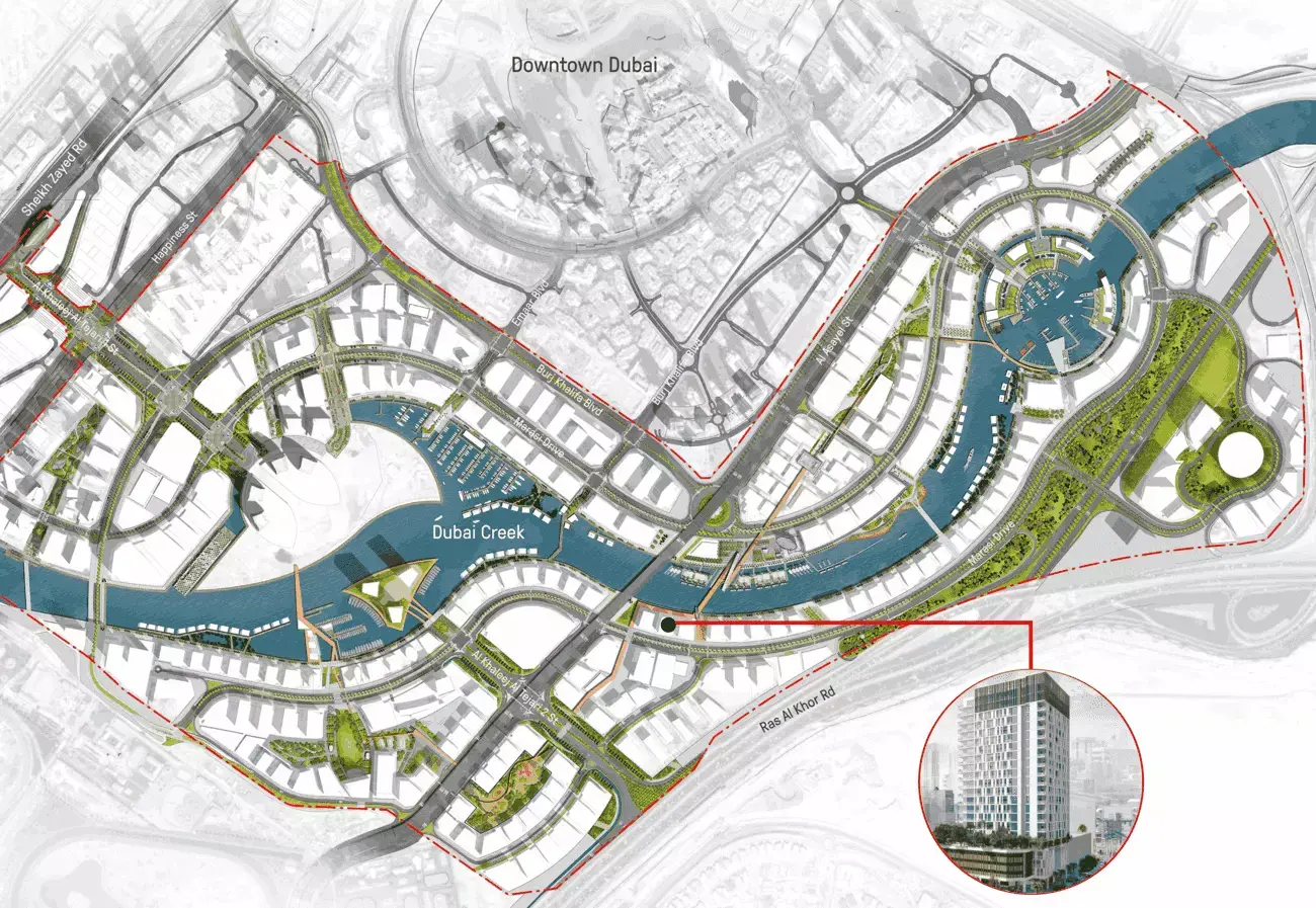 Canal Bay मास्टरप्लान, Business Bay