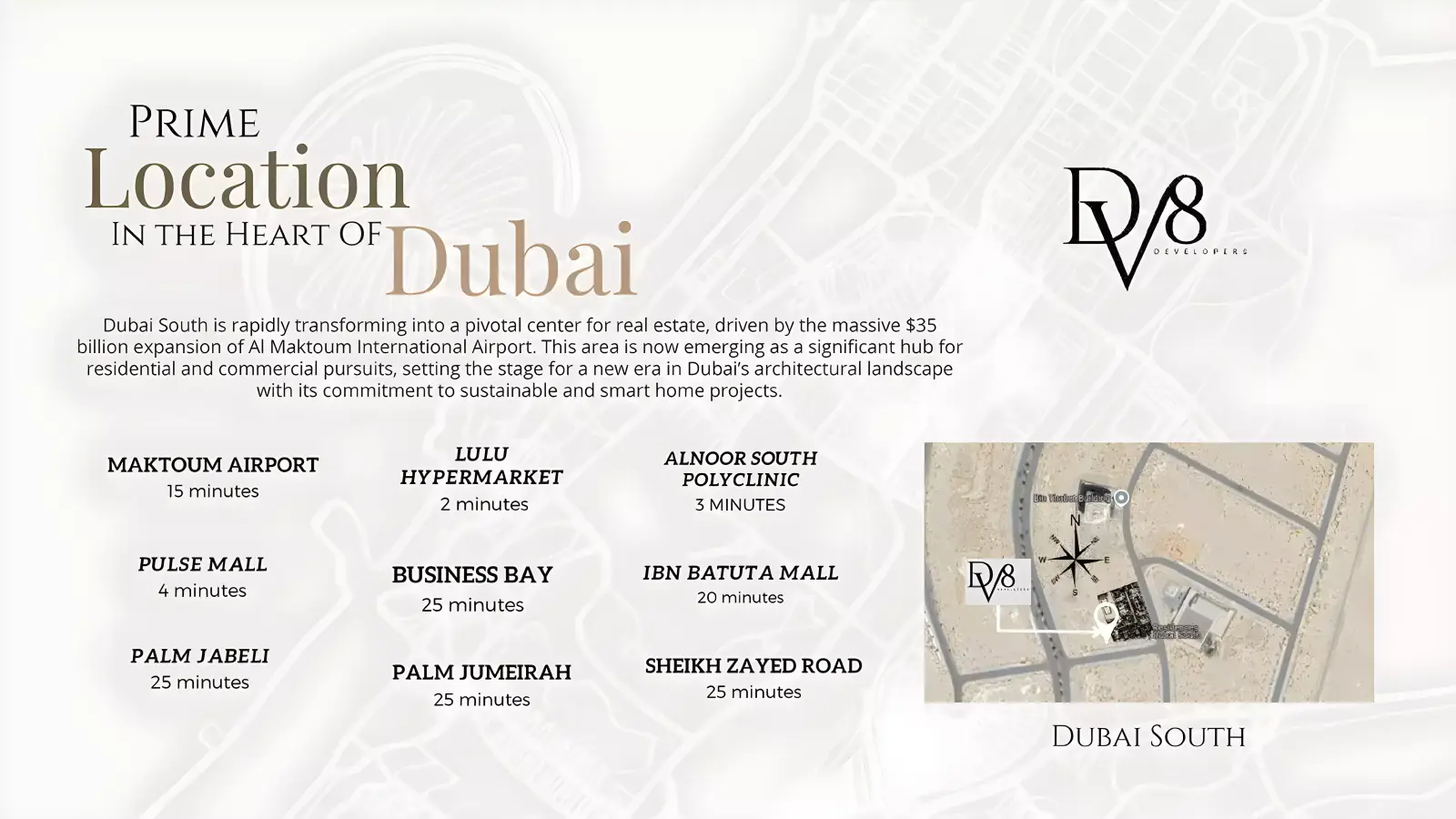 Trafford Residence masterplan, Dubai South (Dubai World Central)