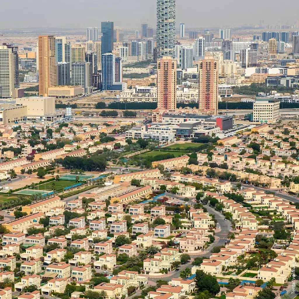 The Vyne Residence masterplan, Jumeirah Village Triangle