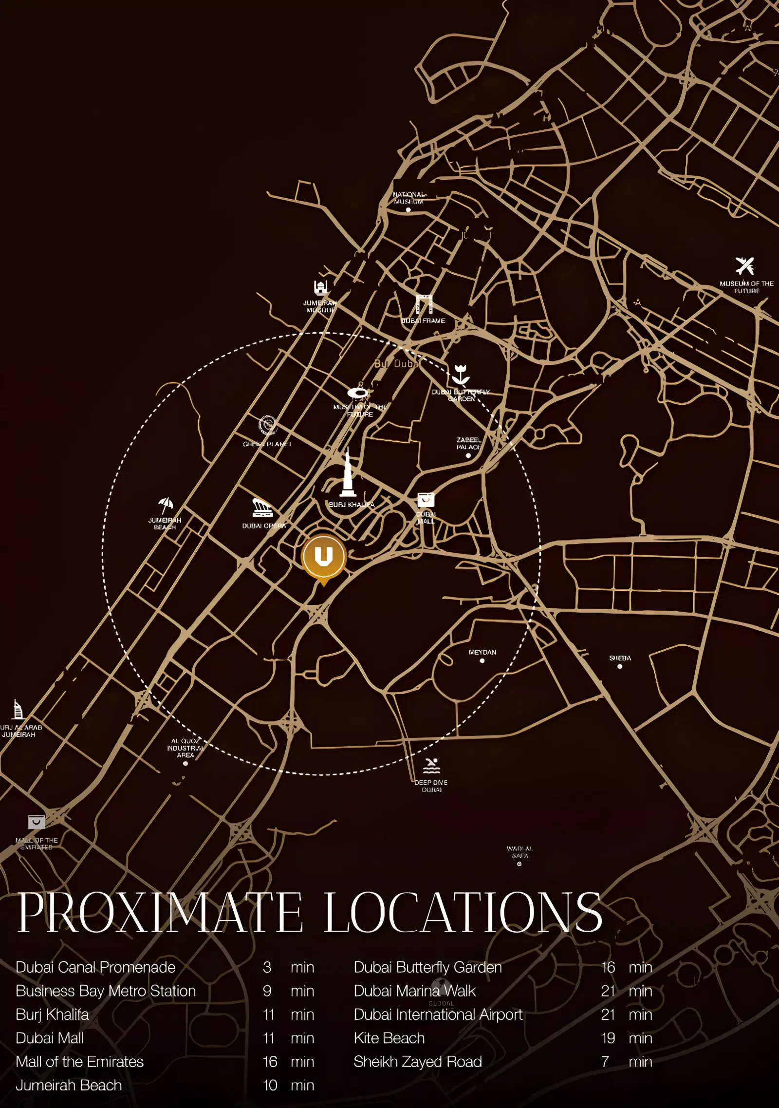 Masterplan Urban Life residences, Business Bay