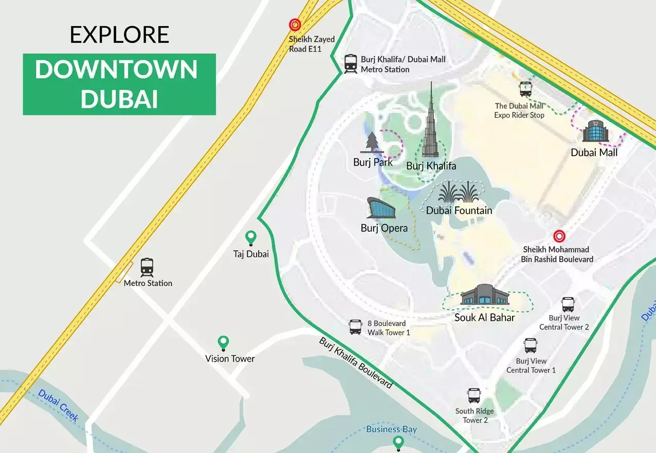 Masterplan Euphoric Residences, Downtown Dubai