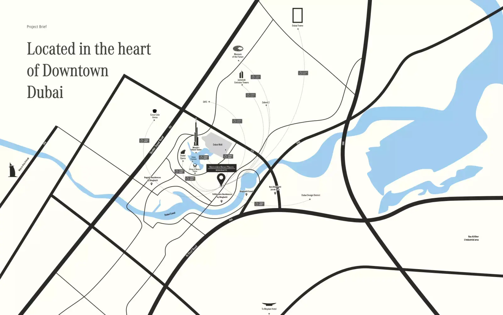 Mercedes Benz Places masterplan, Downtown Dubai
