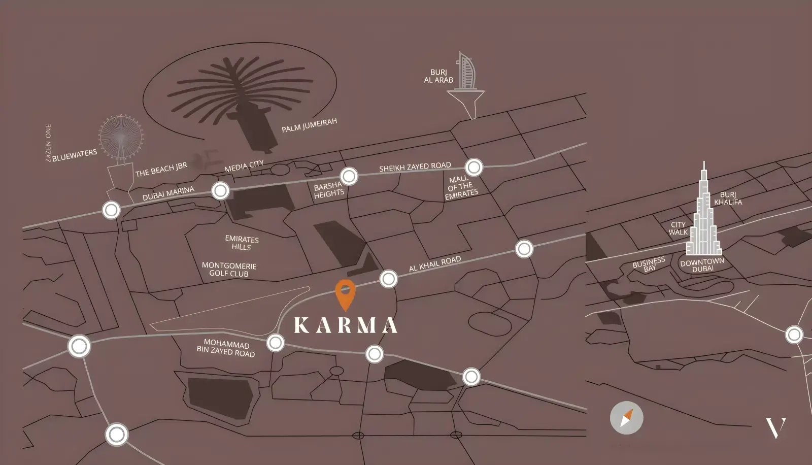 Karma masterplan, Liwan