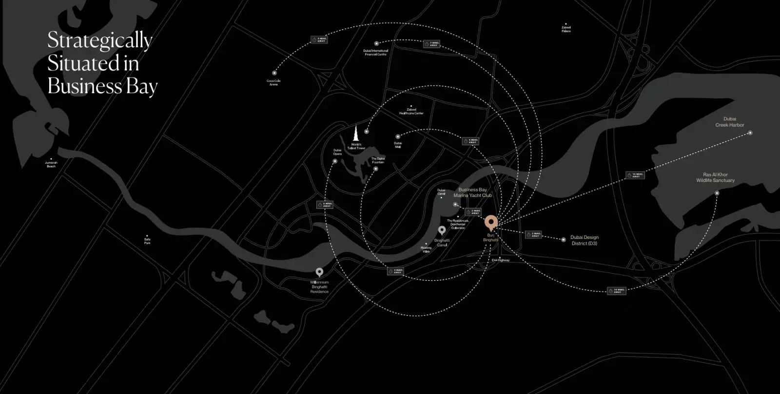 Burj Binghatti Jacob & Co masterplan, Business Bay