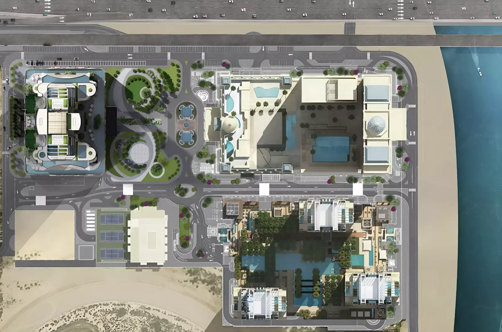 Al Habtoor Tower masterplan, Business Bay