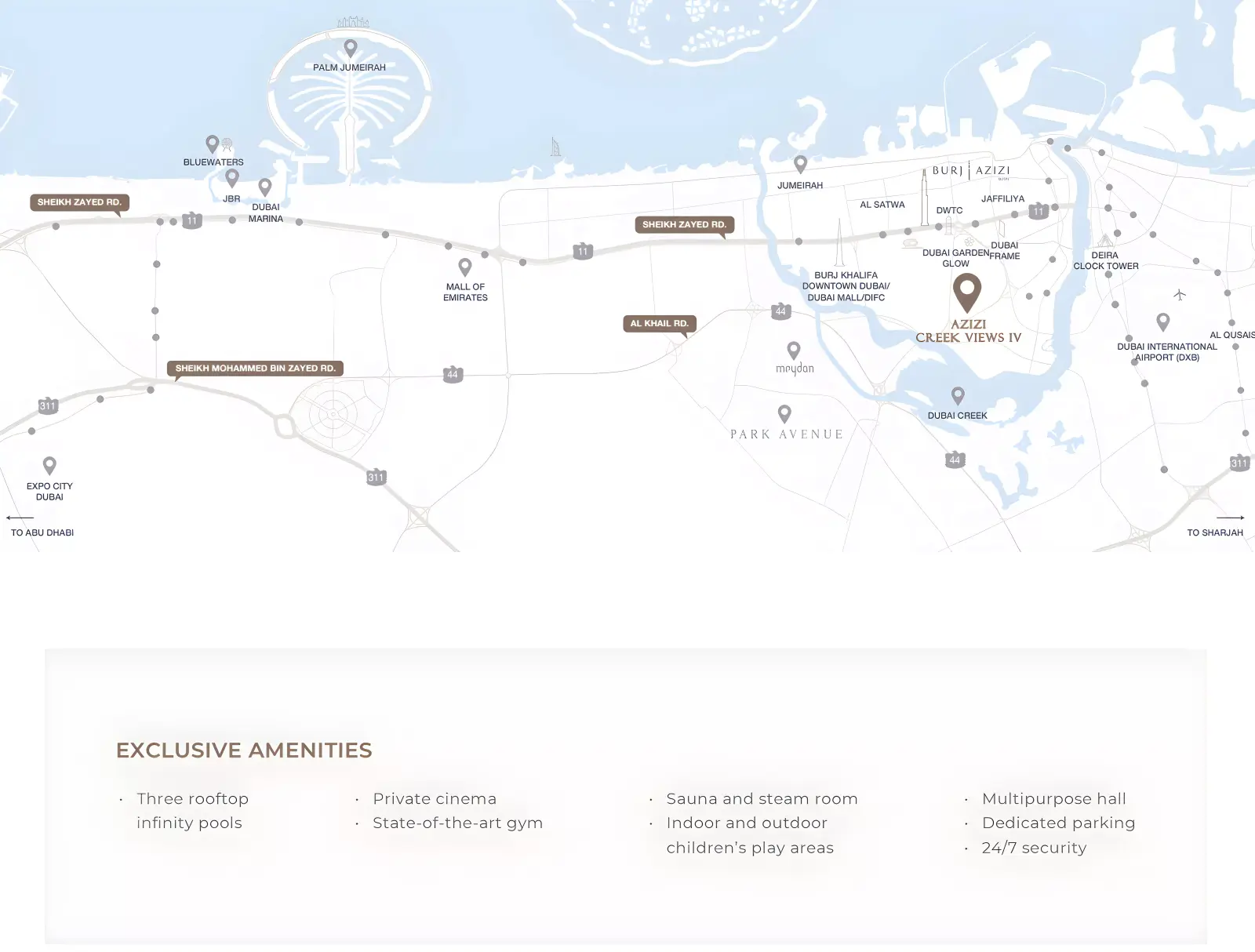 Creek Views 4 masterplan, Al Jaddaf