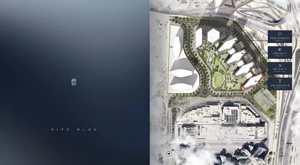 The Tranquil masterplan, Sobha Central