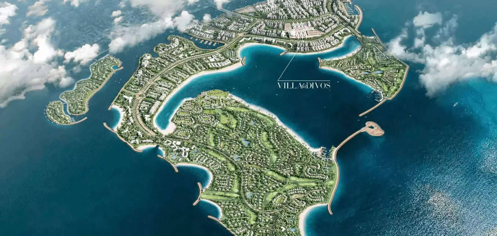 Villa del Gavi masterplan, Dubai Islands