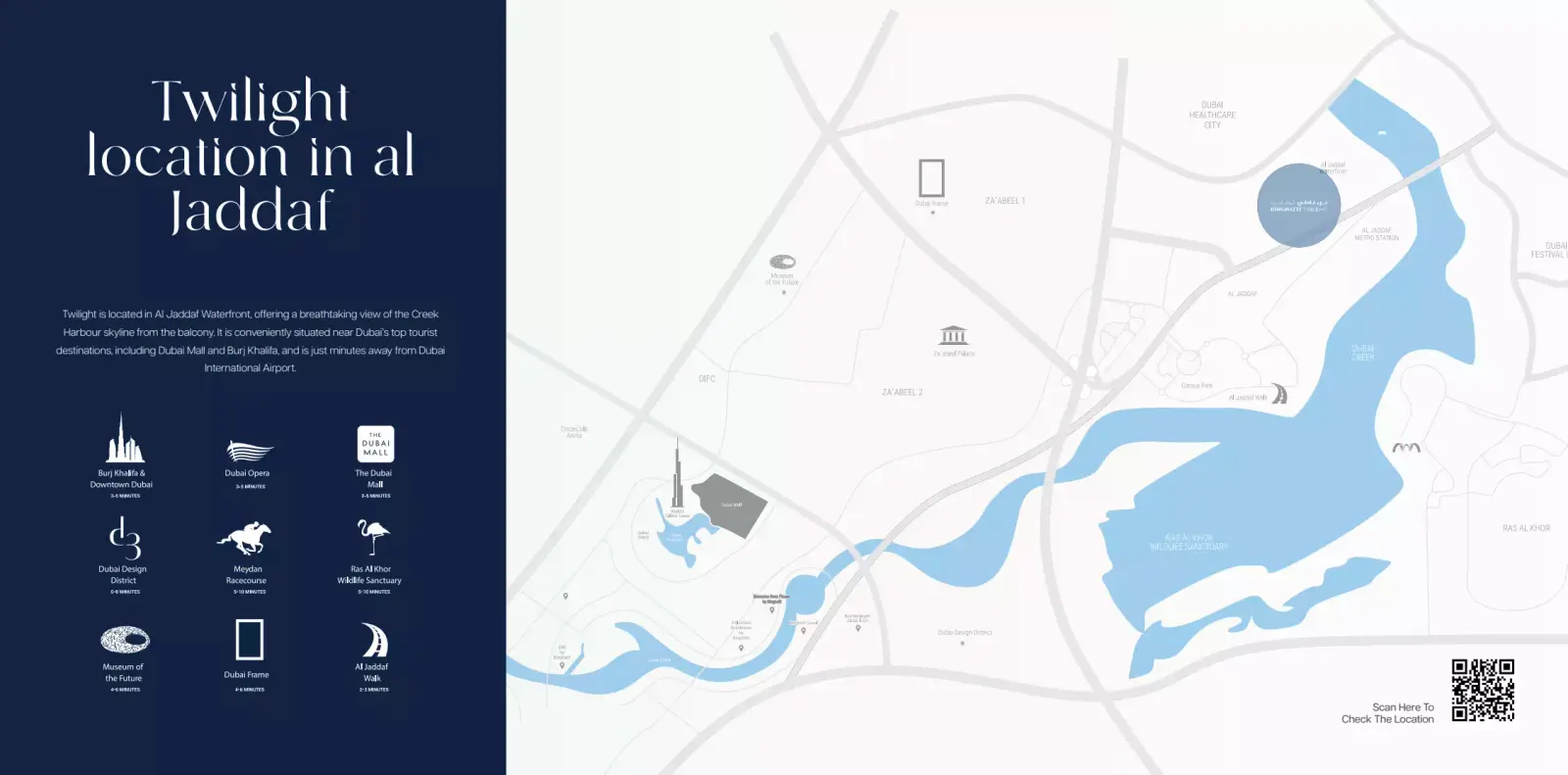 Binghatti Twilight masterplan, Al Jaddaf
