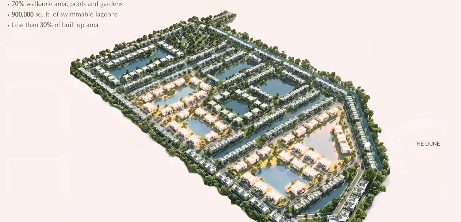 Lunaya masterplan, Jebel Ali