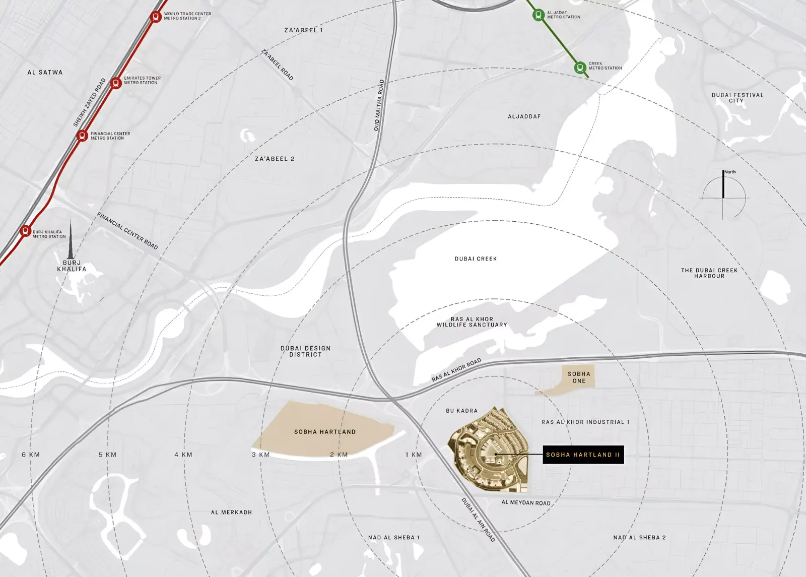 Masterplan 310 Riverside Crescent, Sobha Hartland 2