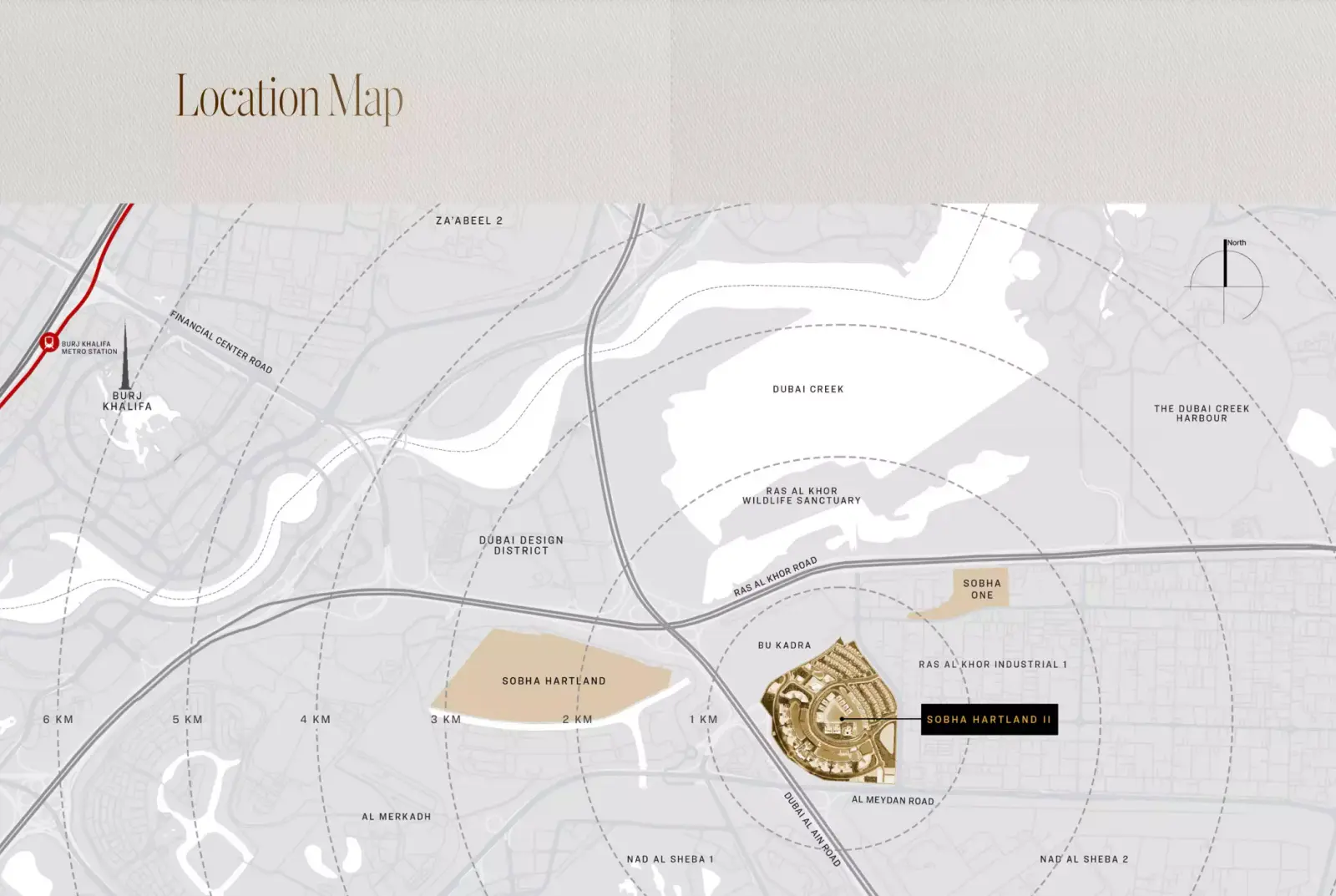 340 Riverside Crescent 总体规划, Sobha Hartland 2