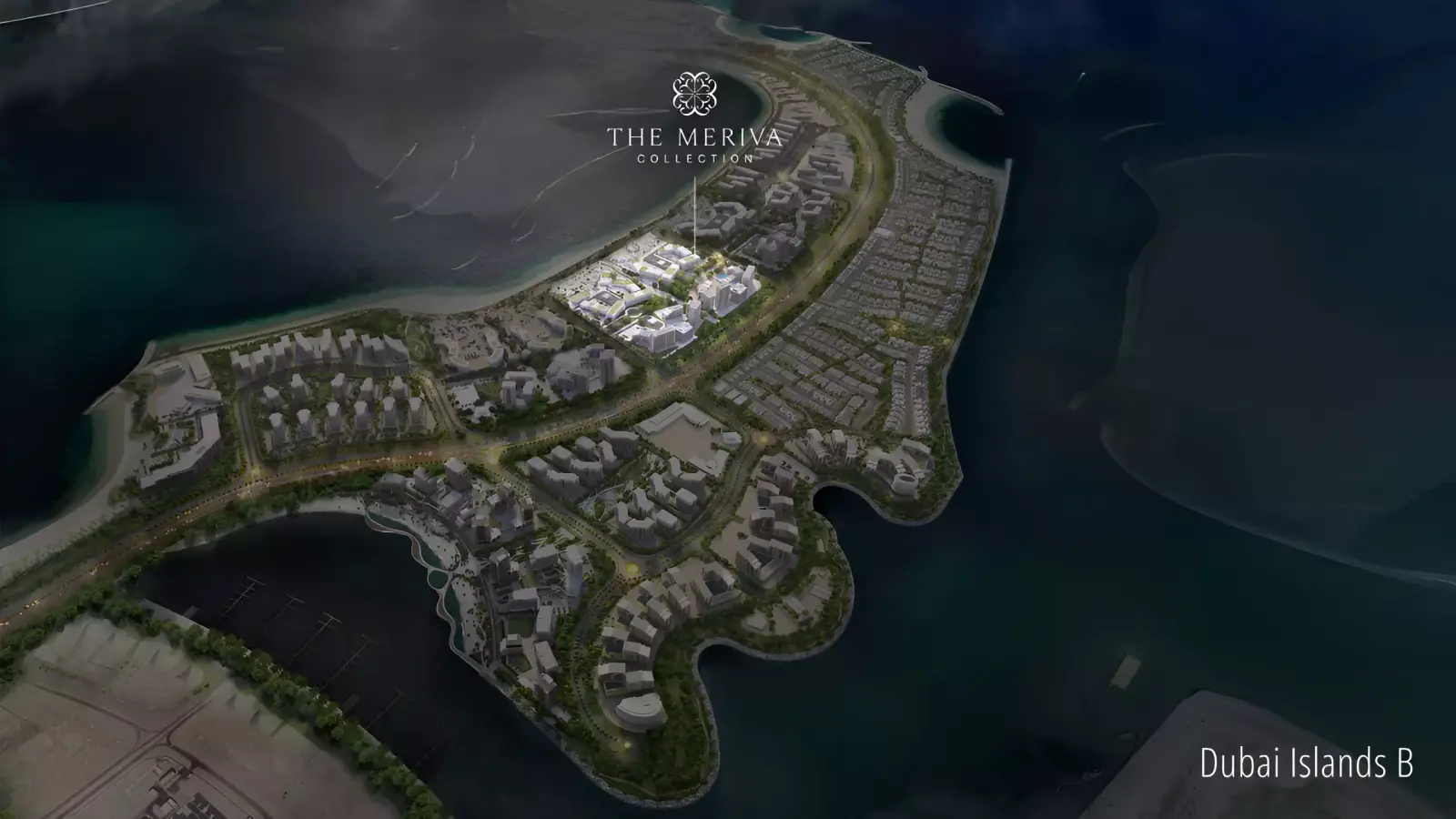 Meriva Shores masterplan, Dubai Islands