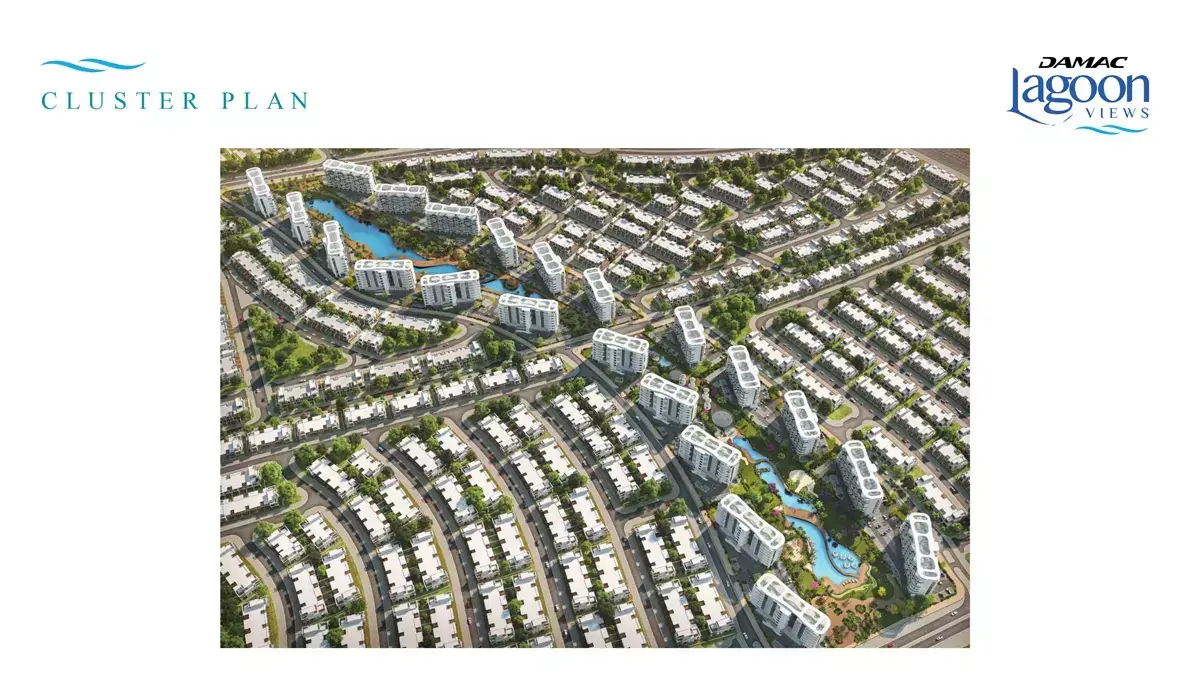 Masterplan Damac Lagoon Views, Damac Lagoons
