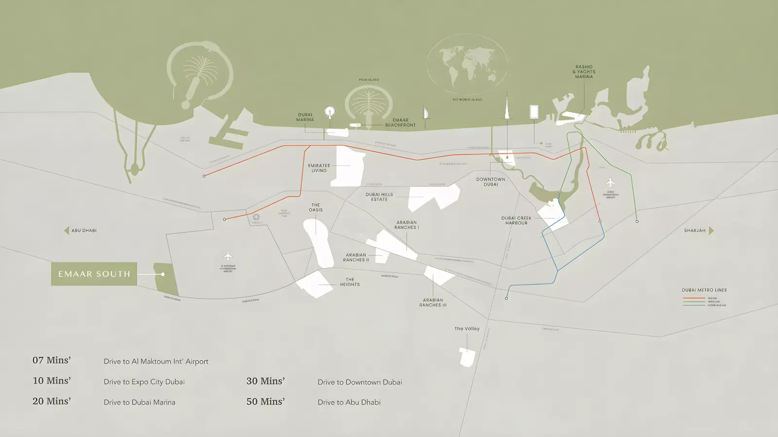 Greenspoint Phase 2 masterplan, Emaar South