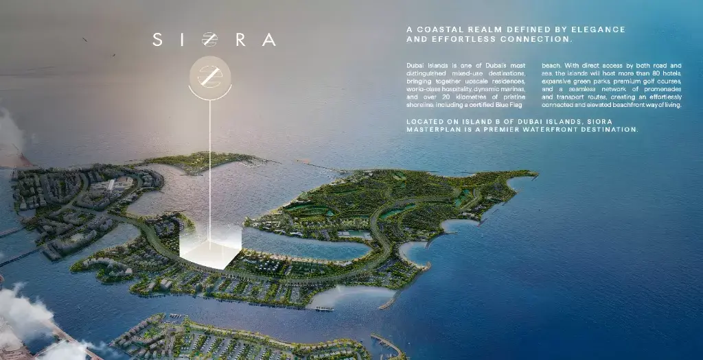Siora masterplan, Dubai Islands