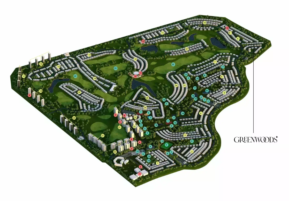 GreenWoods 总体规划, Damac Hills