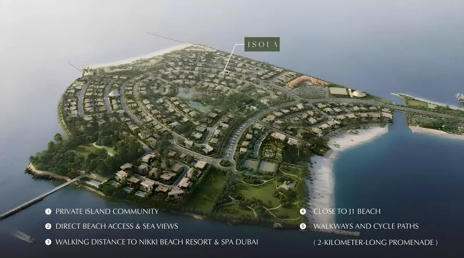 Masterplan Isola, Jumeirah