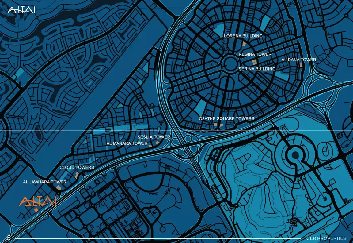 Altai Tower 总体规划, Jumeirah Village Triangle