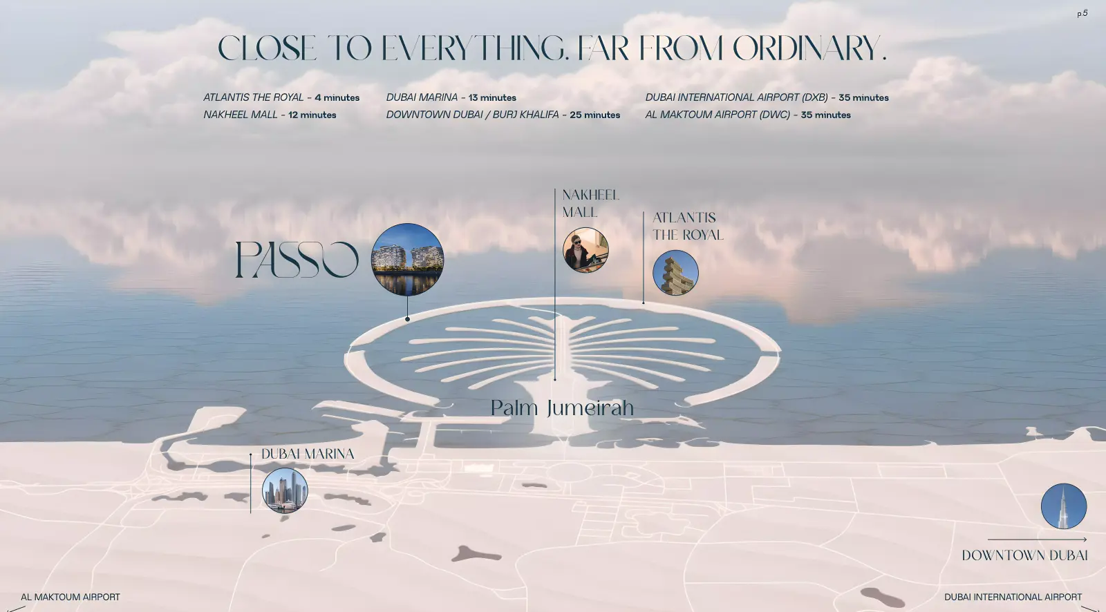 Passo masterplan, Palm Jumeirah