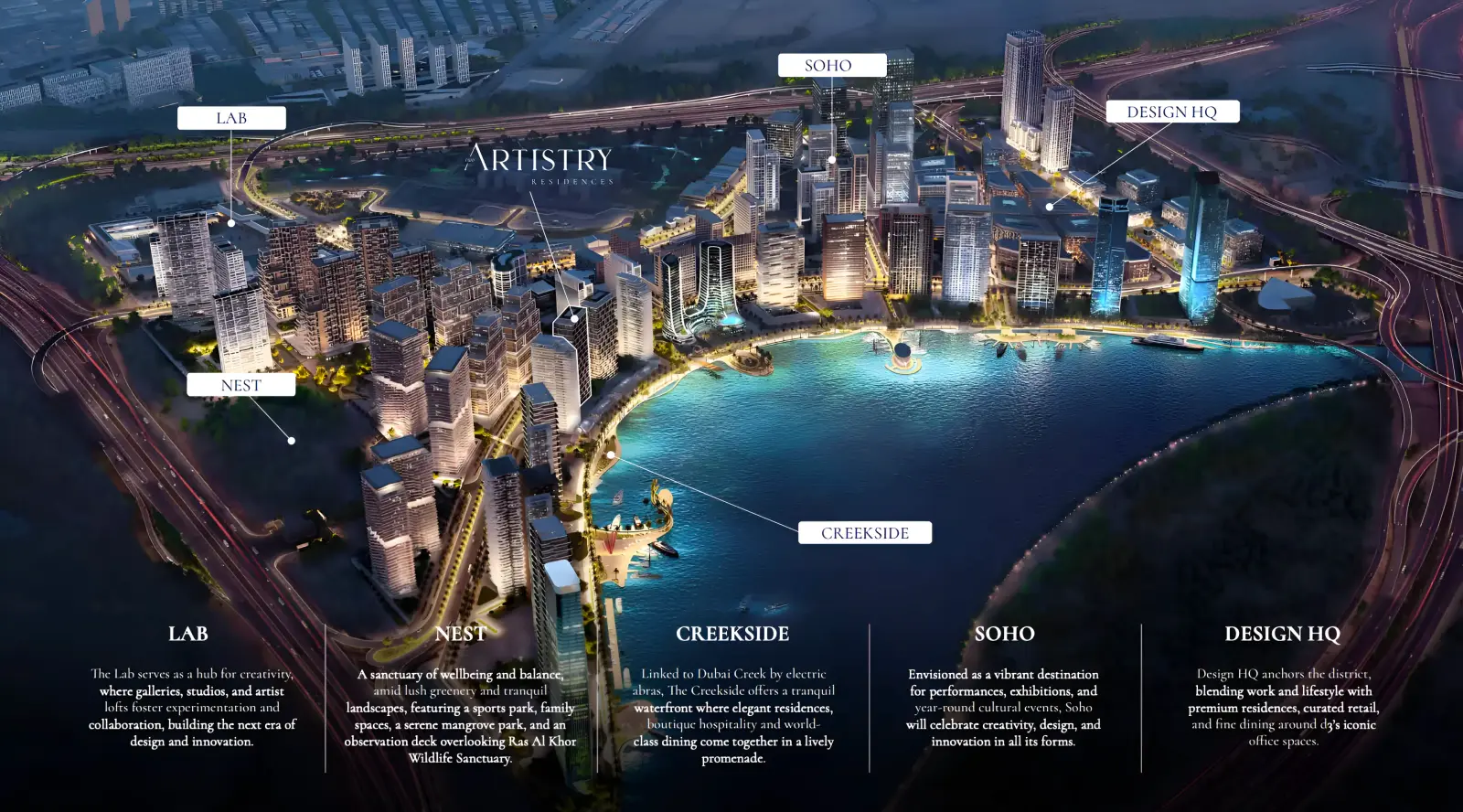 Artistry Phase 2 masterplan, Dubai Design District