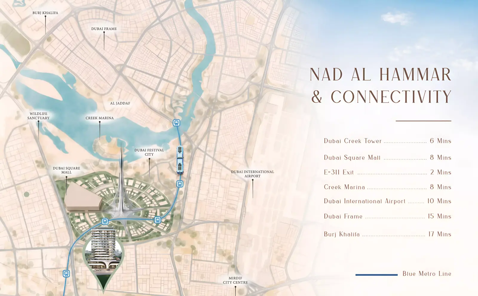 Masterplan La Vera Creek, Nadd Al Hammar