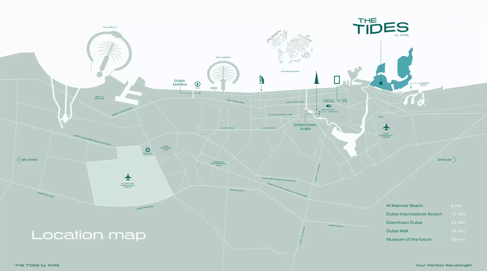 The Tides masterplan, Dubai Islands