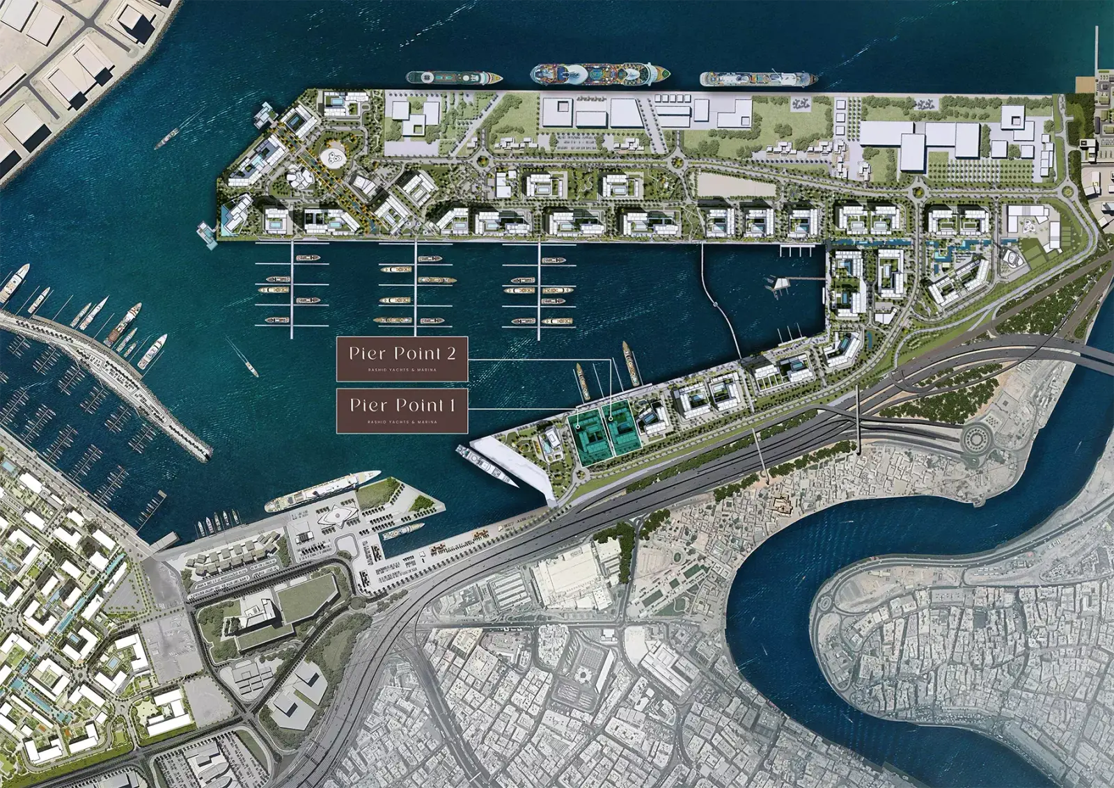 Masterplan Pier Point Phase 2, Mina Rashid