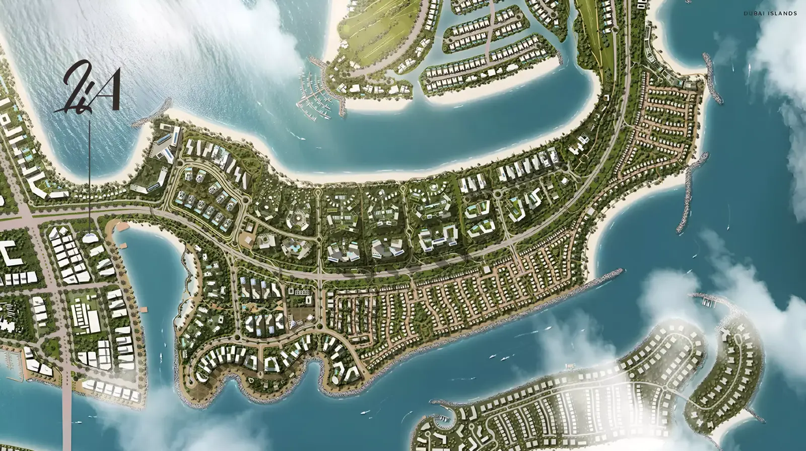 Lia Residences masterplan, Dubai Islands