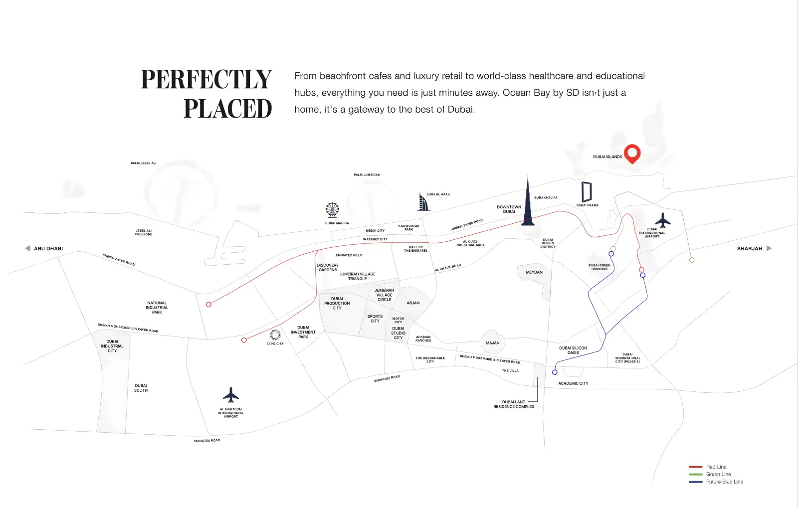 Ocean Bay masterplan, Dubai Islands