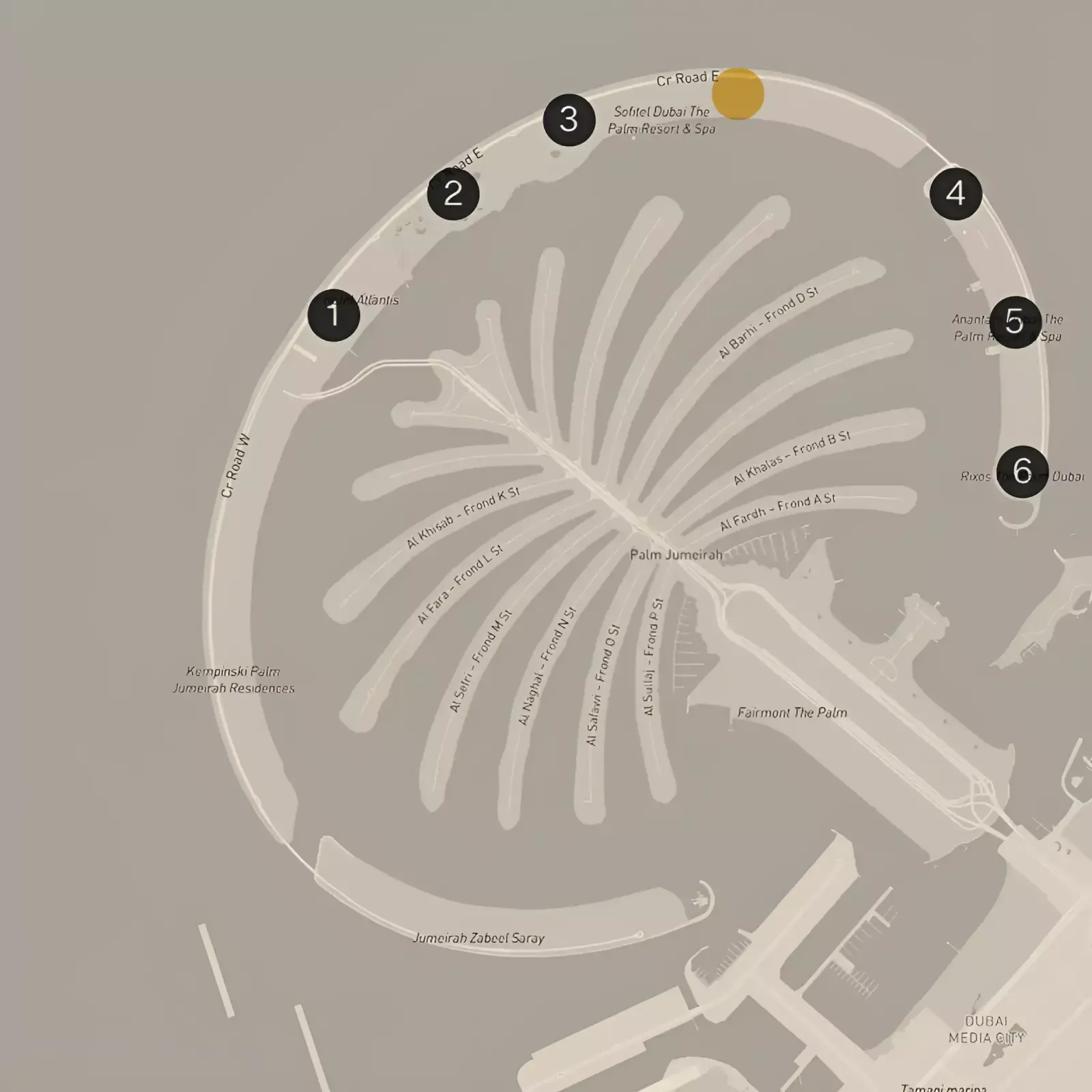 Masterplan Ela, Palm Jumeirah