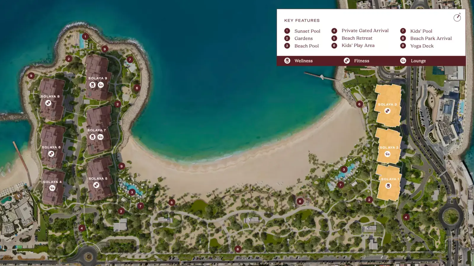 Solaya 4 and 6 总体规划, Jumeirah