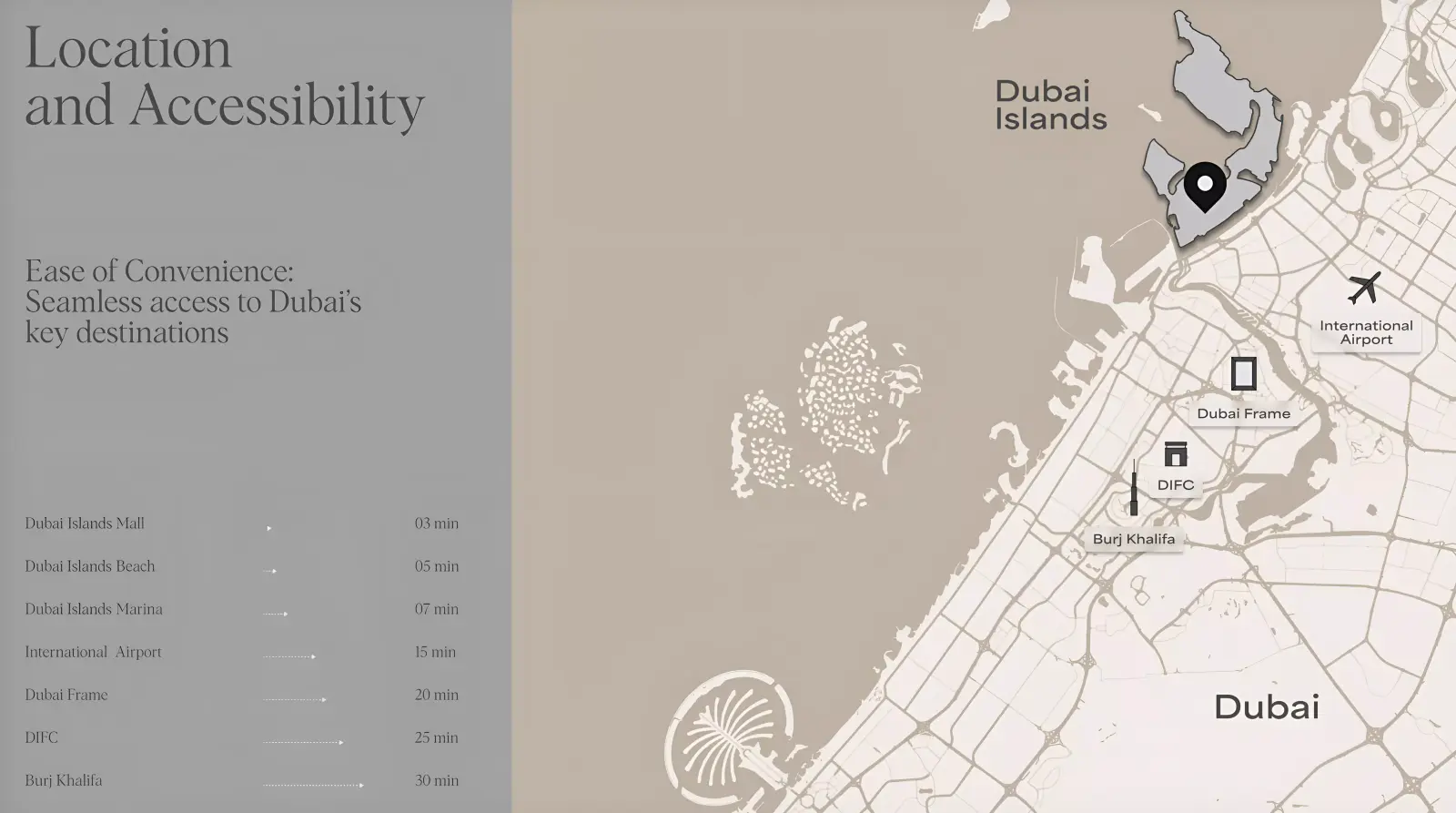 House of Well 2 masterplan, Dubai Islands