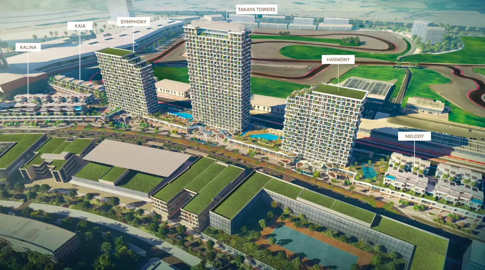 Takaya Melody masterplan, Motor City