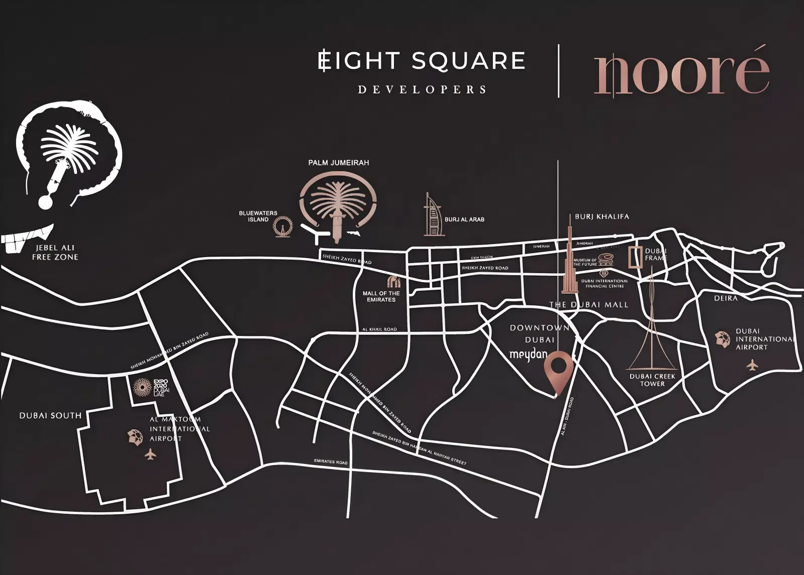 Noore masterplan, Mohammed Bin Rashid City
