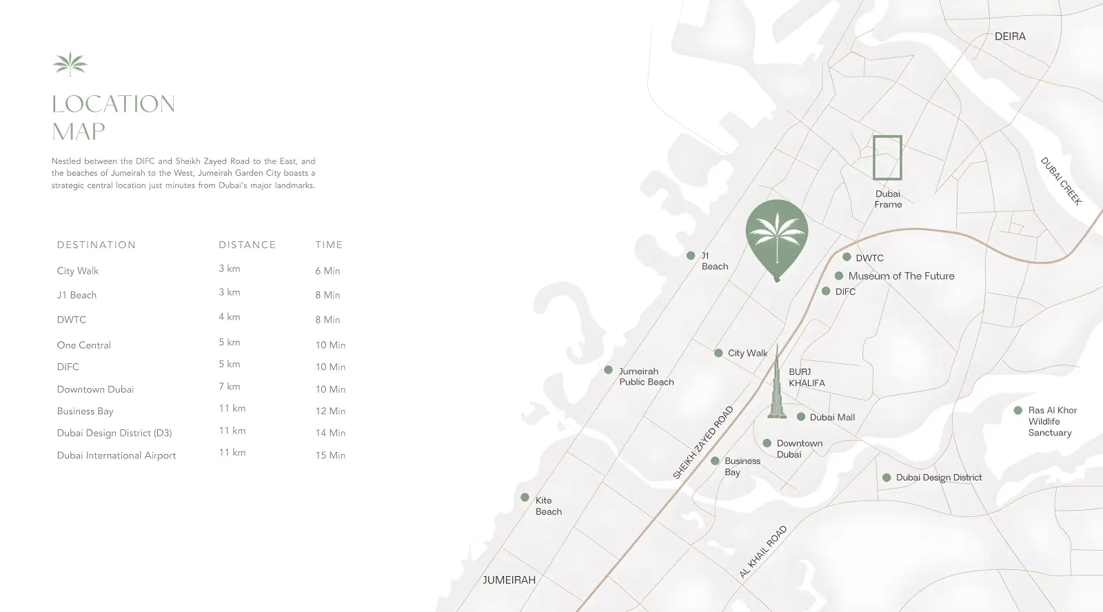 Rabdan Gardens masterplan, Jumeirah Garden City