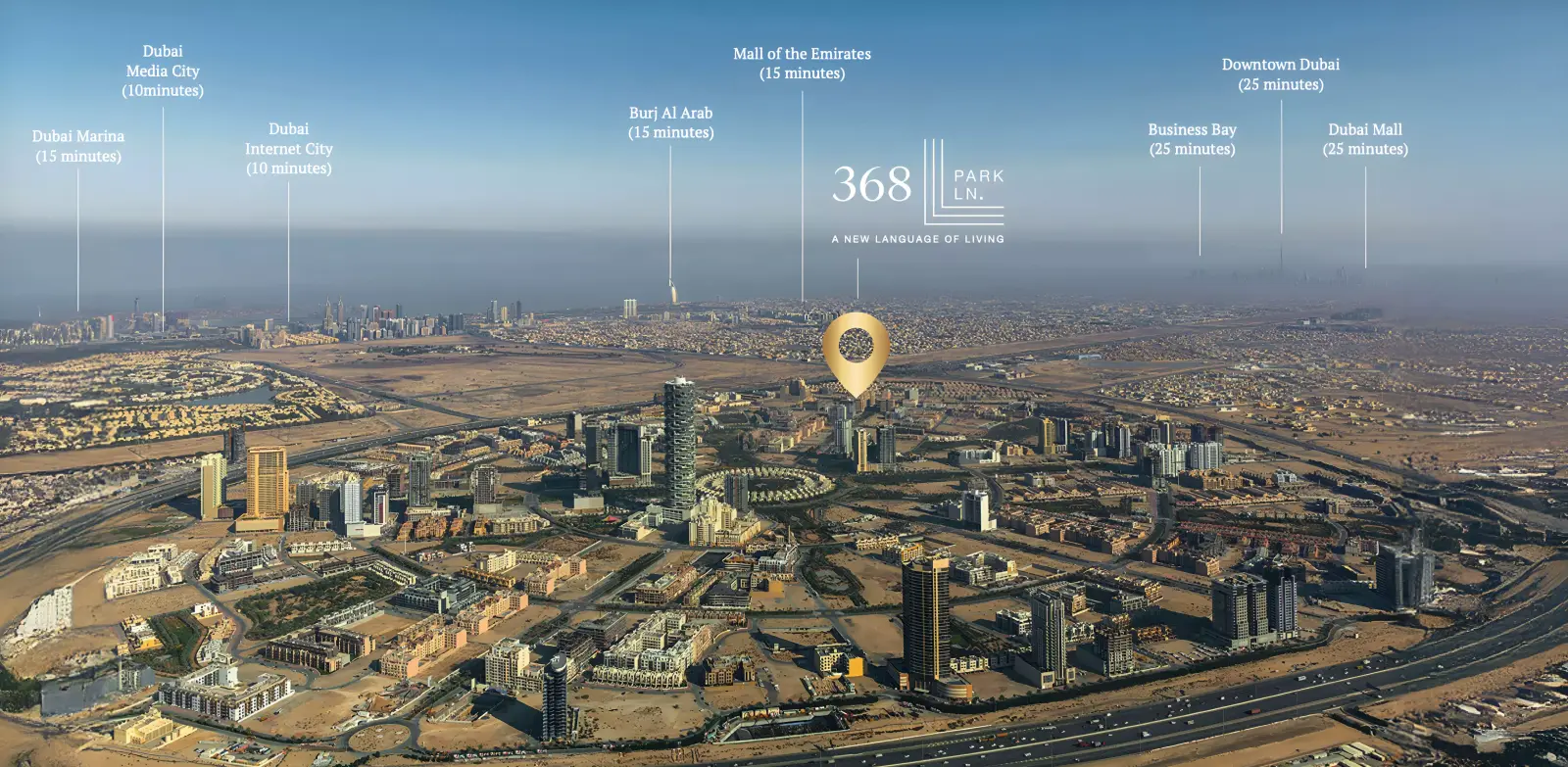 368 Park Ln masterplan, Jumeirah Village Circle