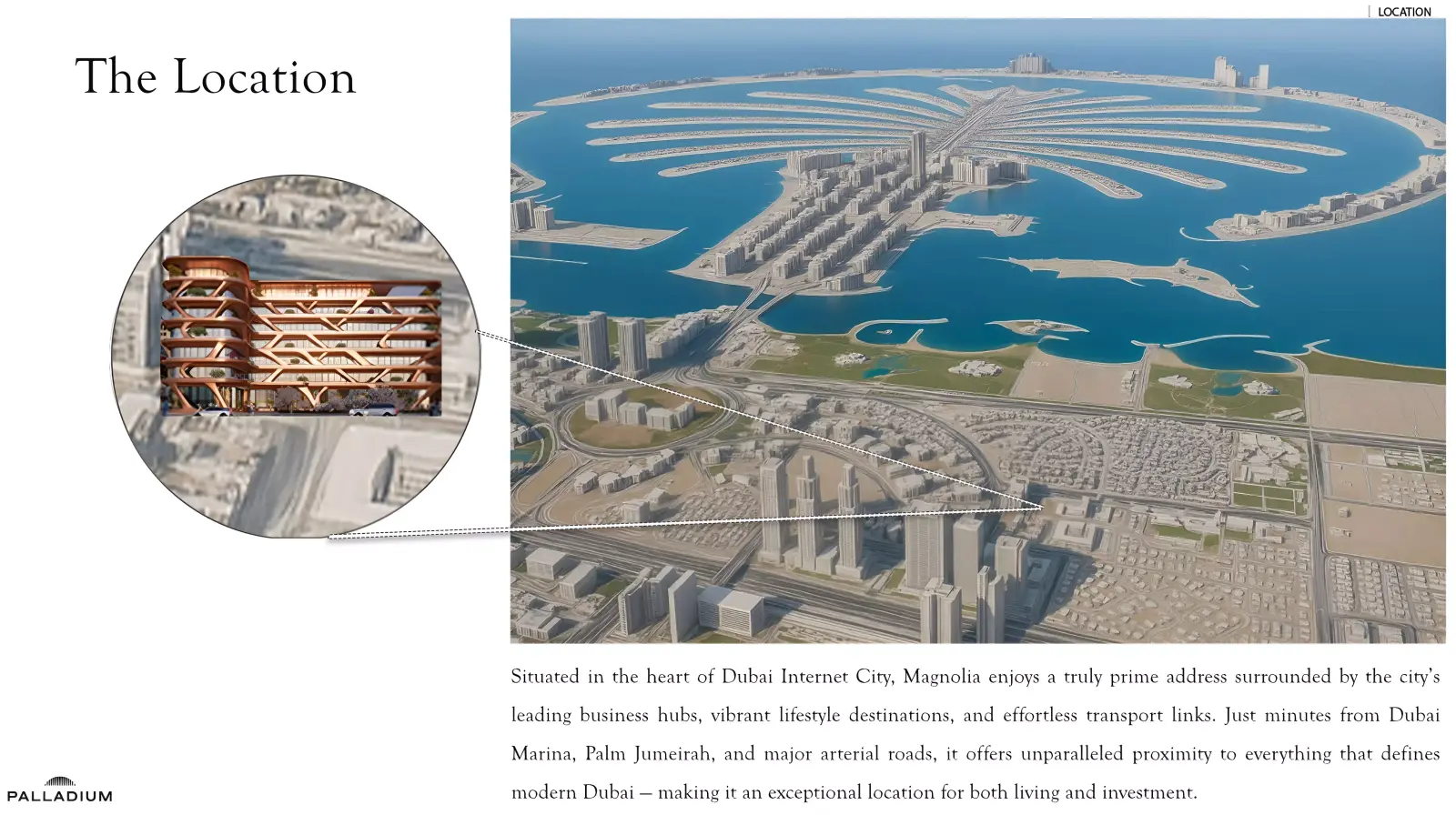 Magnolia masterplan, Dubai Internet City