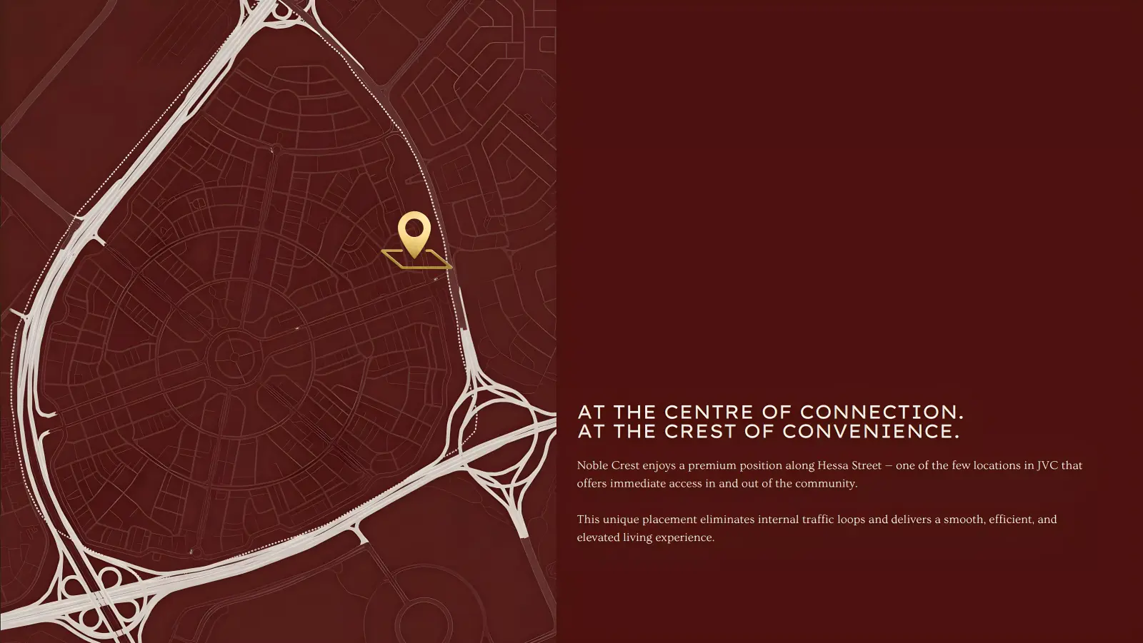 Noble Crest masterplan, Jumeirah Village Circle