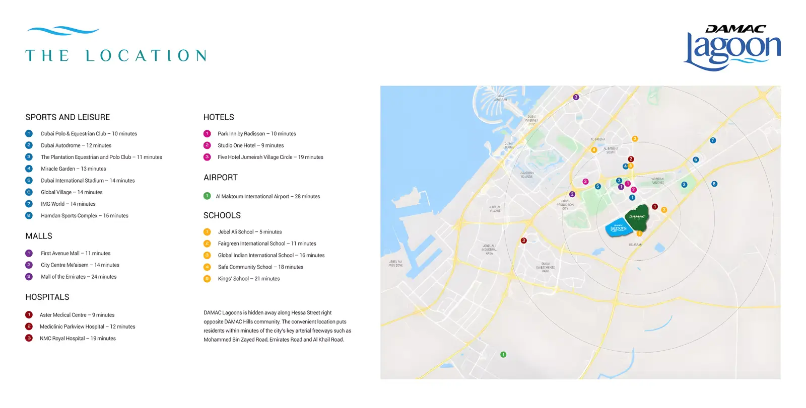 Masterplan Sorrento, Damac Lagoons