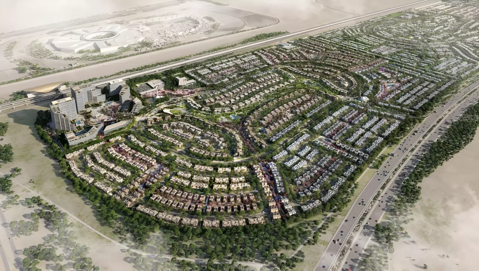 Athlon masterplan, Athlon by Aldar