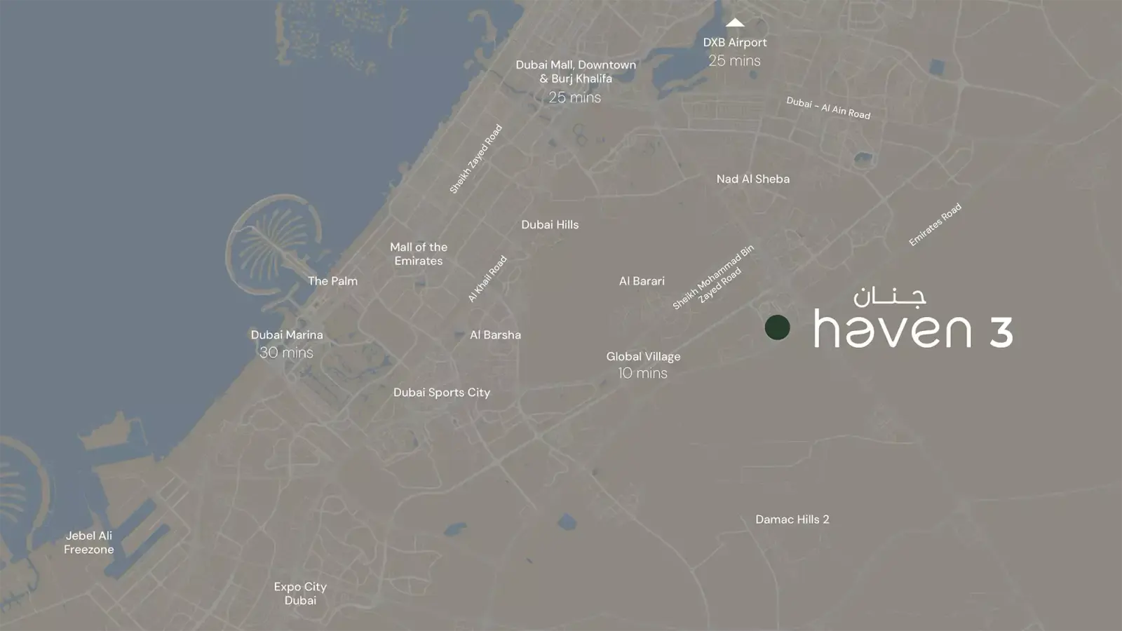 Haven Phase 3 masterplan, Haven By Aldar