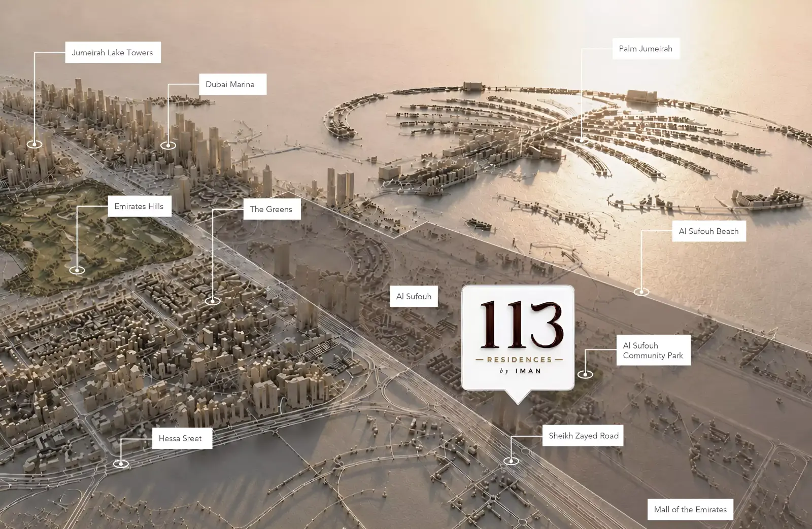 Masterplan 113 Residences, Al Sufouh