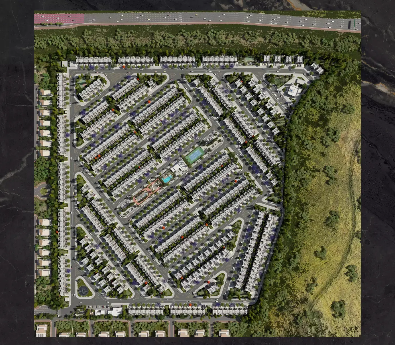 Masterplan R. Hills, Reportage Hills