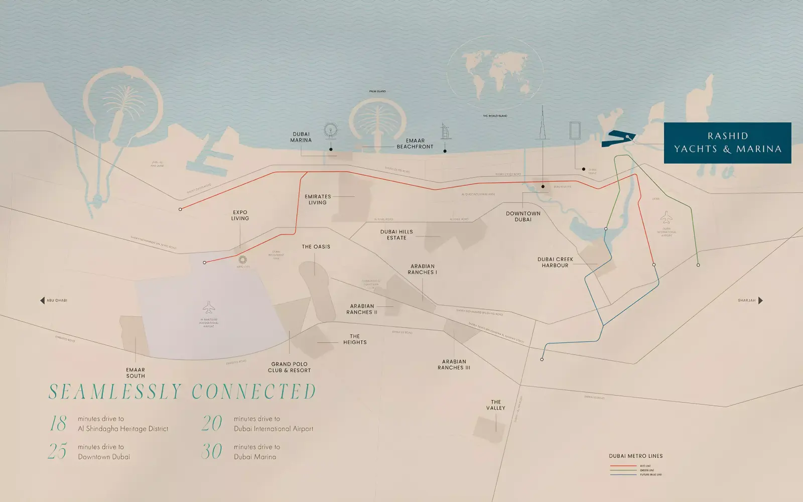 Fior 2 masterplan, Mina Rashid